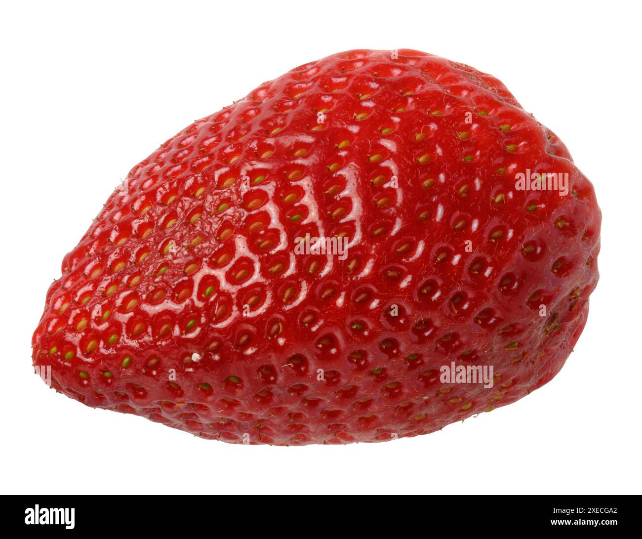 Ripe red strawberry isolated hi-res stock photography and images - Alamy