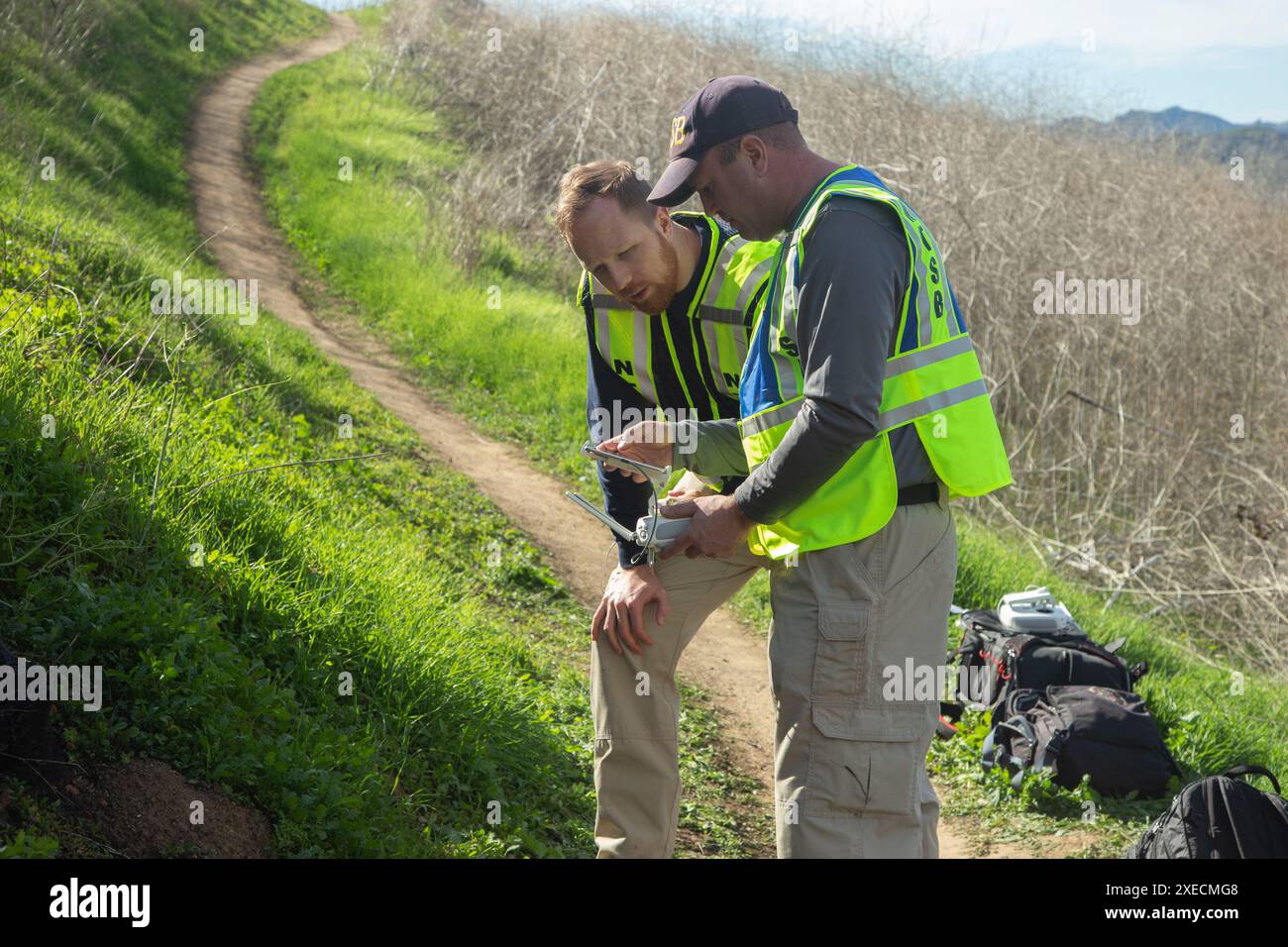 CALABASAS, California (Jan. 28, 2020) — In this photo taken Jan. 27