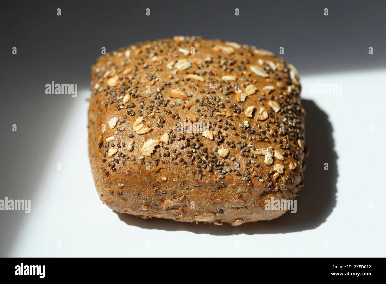 Whole grain roll, world champion roll, grain roll, roll, Germany Stock ...