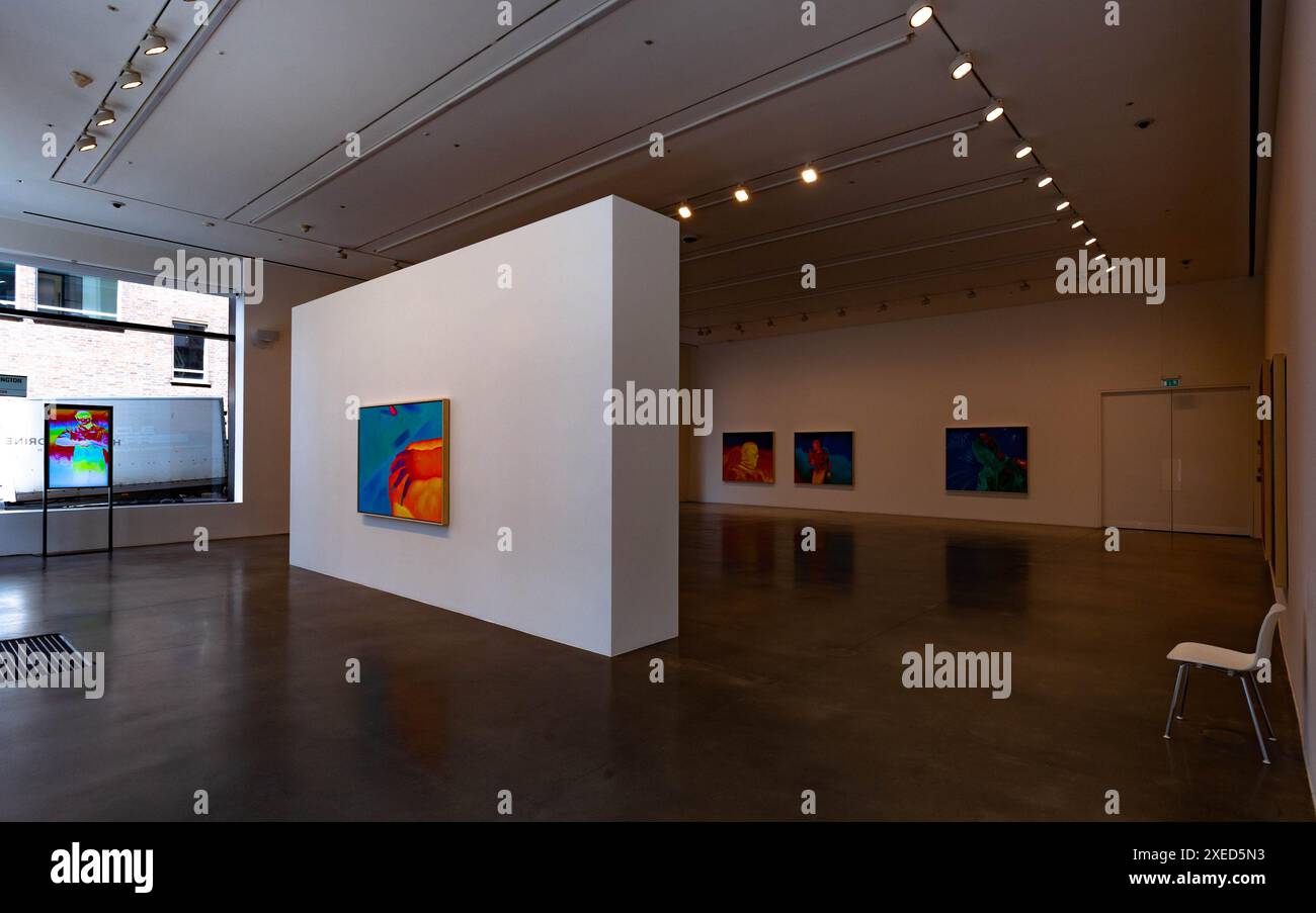 Hauser & Wirth London, art gallery interior, London, England, UK Stock ...