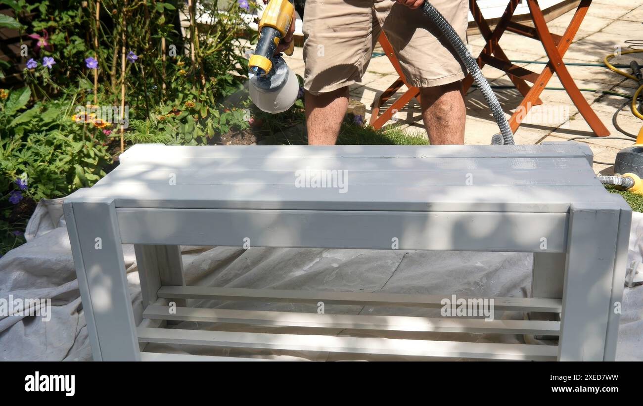 Man and gun and garden hi-res stock photography and images - Alamy