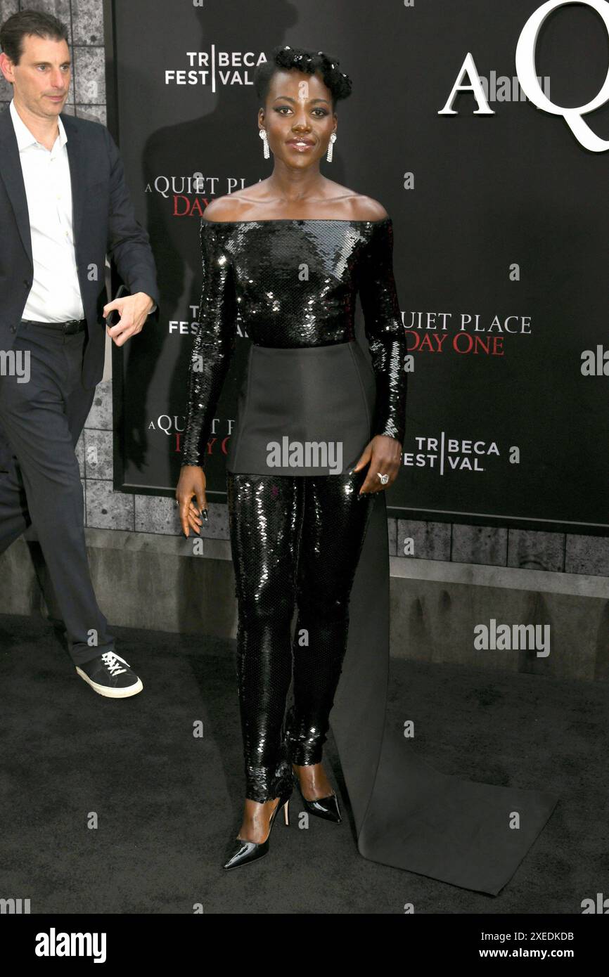 Lupita Nyong'o at arrivals for A QUIET PLACE DAY ONE Premiere at