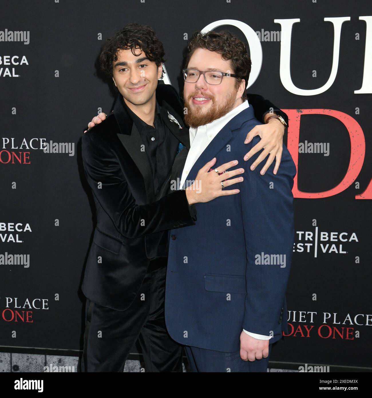 Alex Wolff, Michael Sarnoski at arrivals for A QUIET PLACE: DAY ONE ...