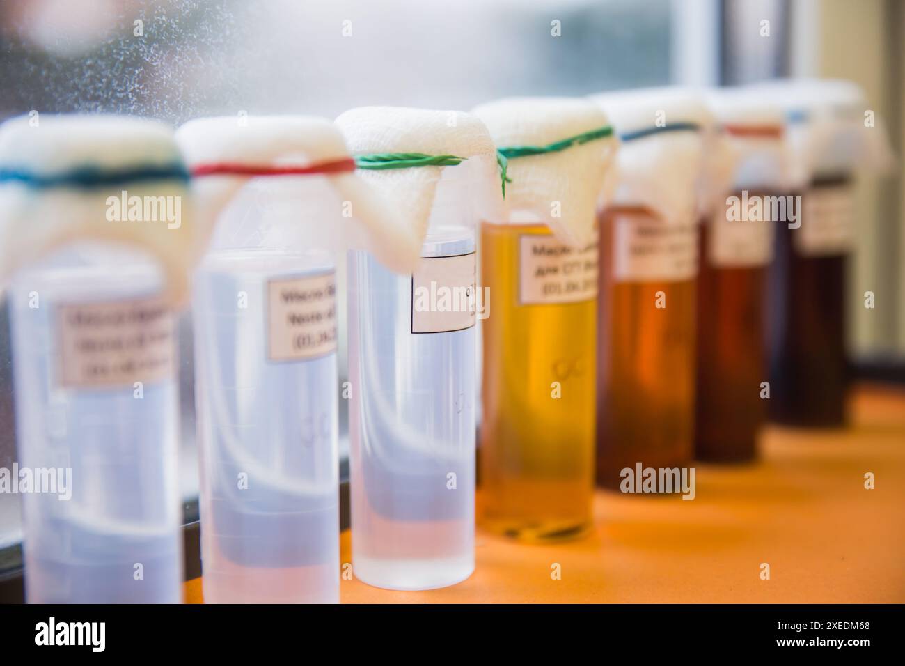 Laboratory Glassware Stock Photo