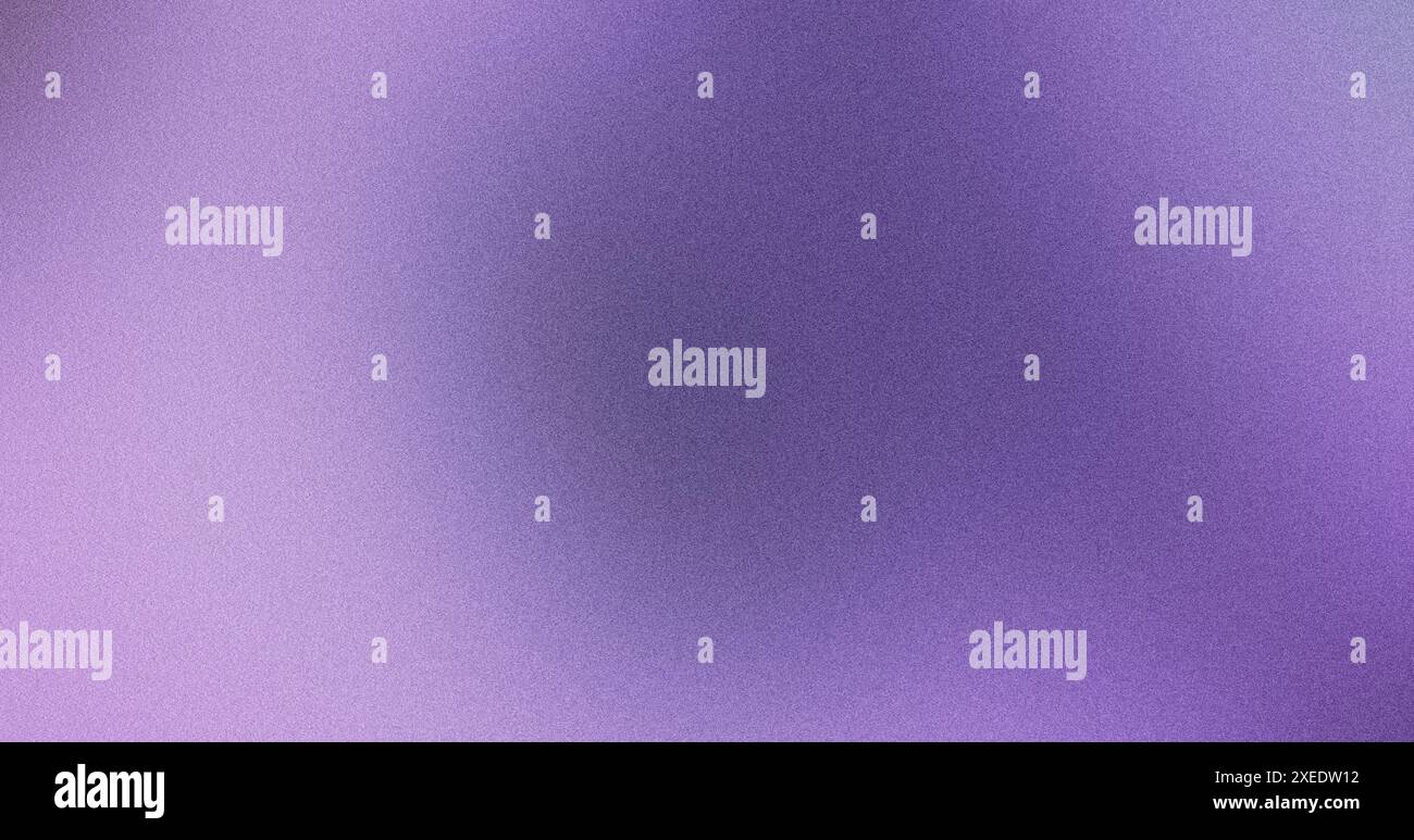 Purple gradient background showing a smooth surface with a fine grain texture Stock Photo