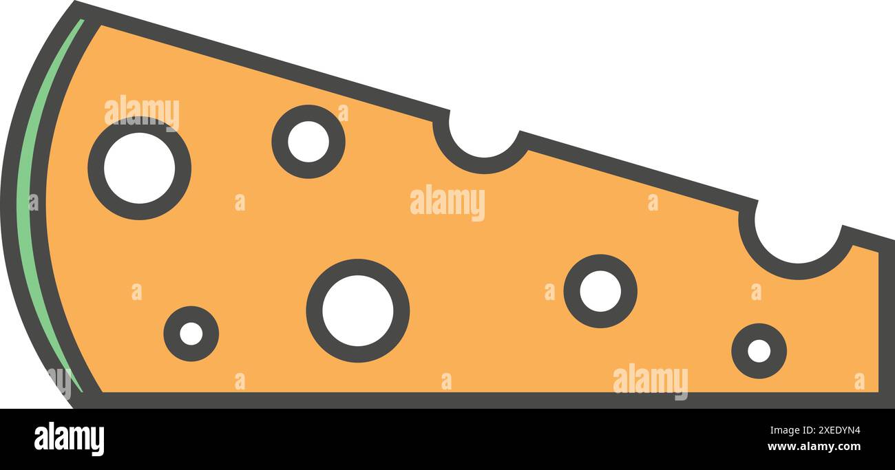 Colby cheese Stock Vector Images - Alamy