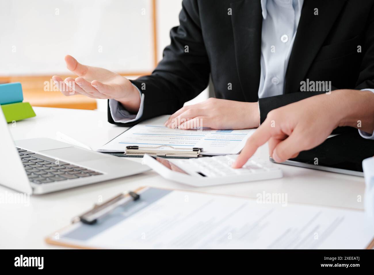 Job Interview Process with Potential Candidate Stock Photo - Alamy