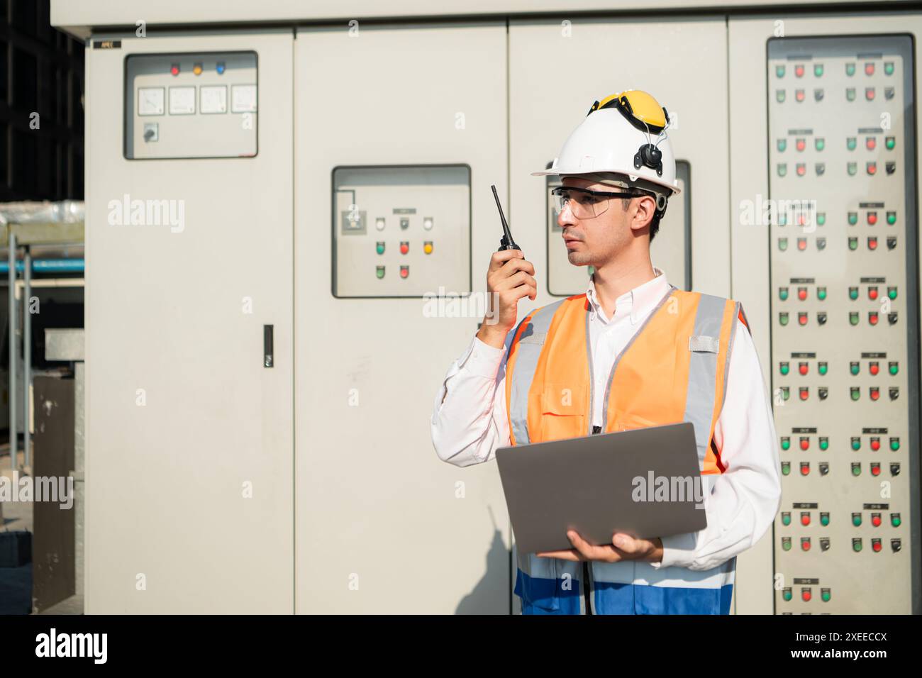 Safety inspection electrical switchgear hi-res stock photography and ...