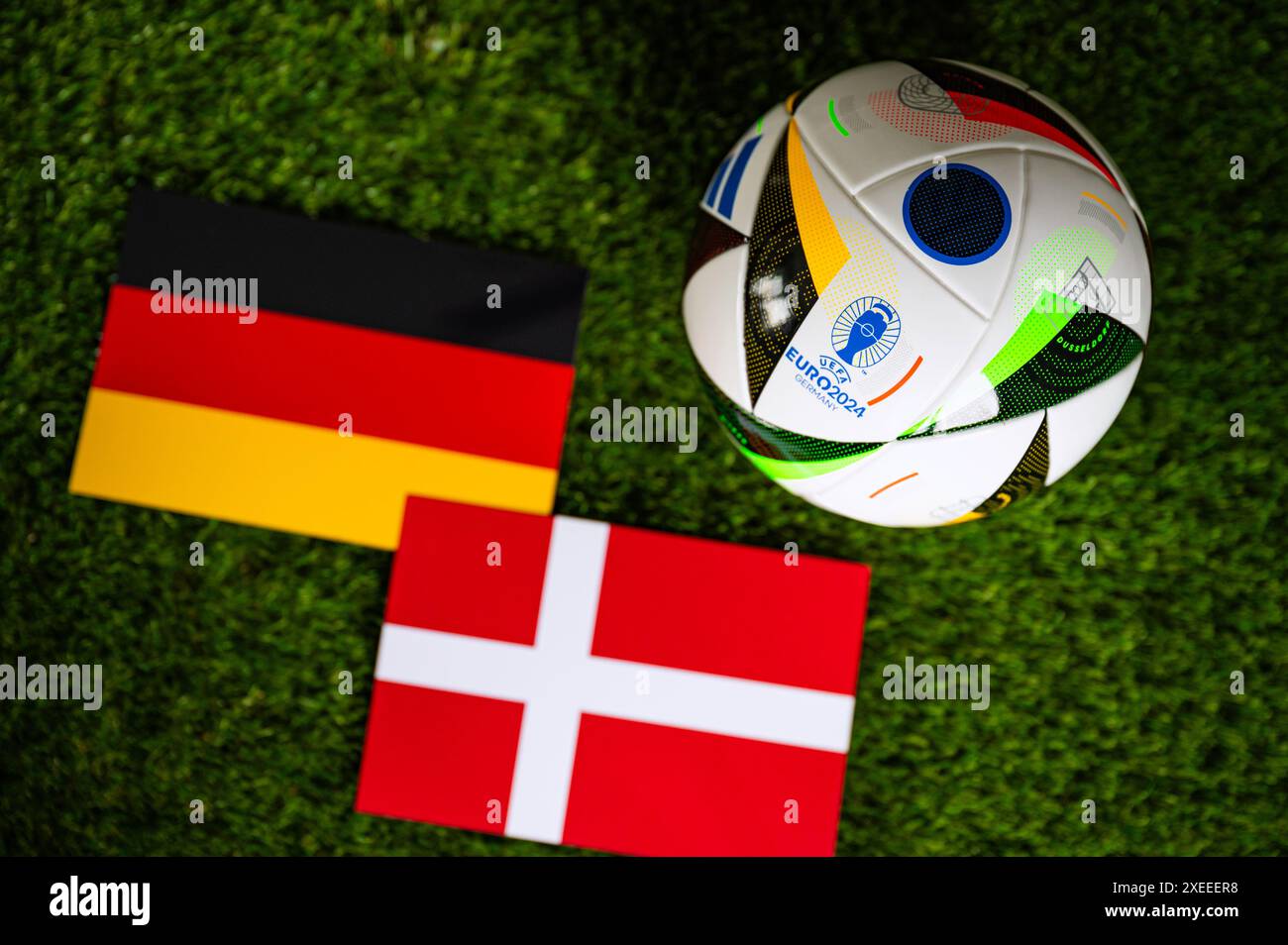 DORTMUND, GERMANY, 27 JUNE 2025 Germany vs Denmark Euro 2025 Last of