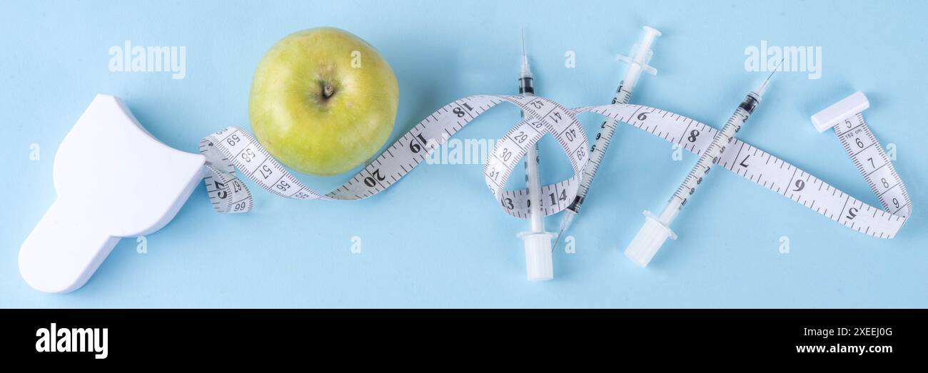 Weight loss injection. Insulin resistance, diabetes, slimming healthy ...