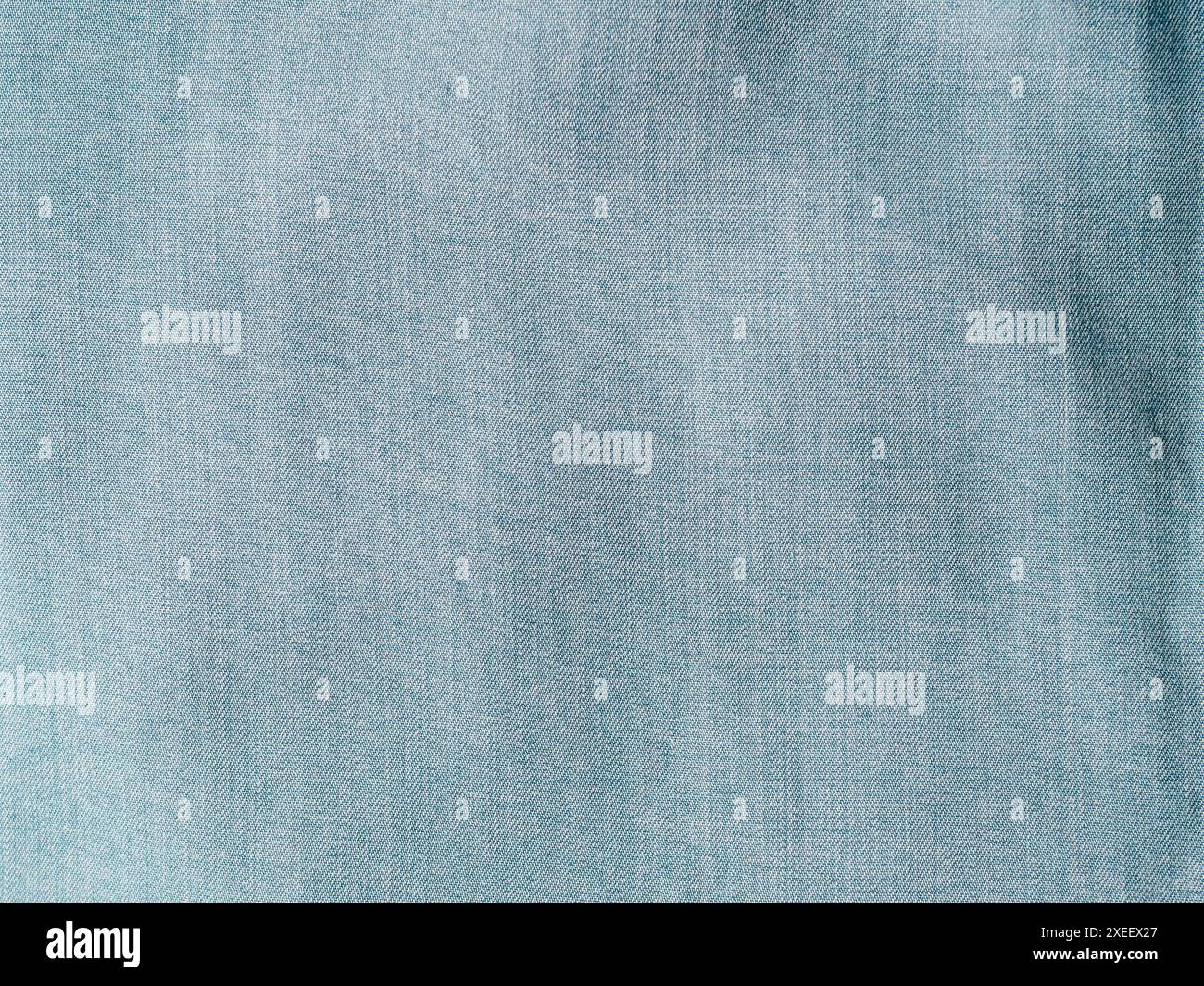 Lyocell or tencel blue denim pattern texture Stock Photo