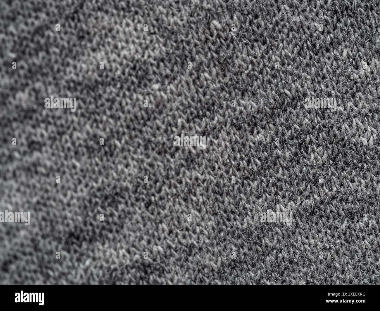Gray cotton jersey fabric texture Stock Photo