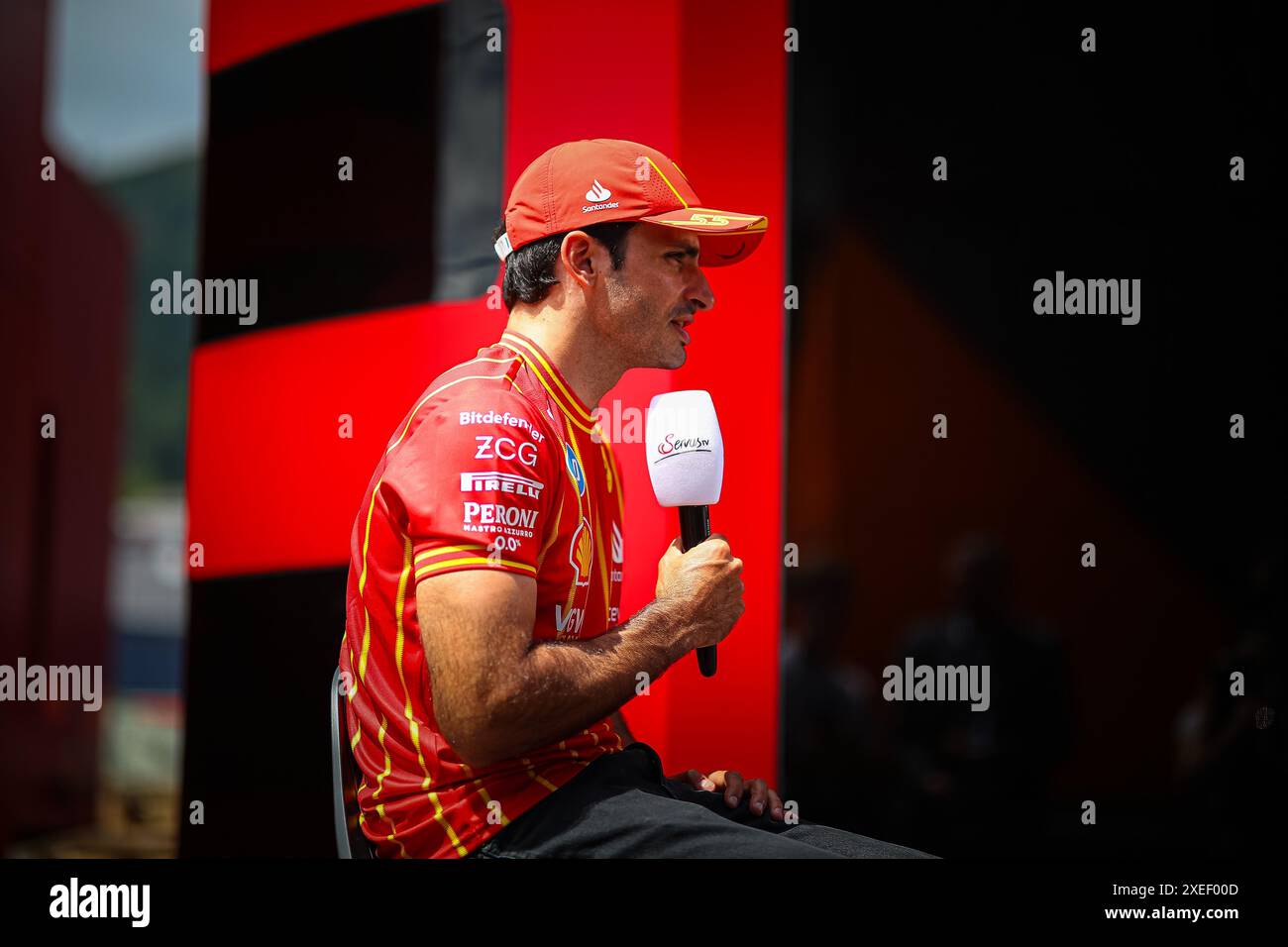 55 Carlos Sainz, (ESP) Scuderia Ferrari during the Austrian GP, Spielberg 2730 June 2024