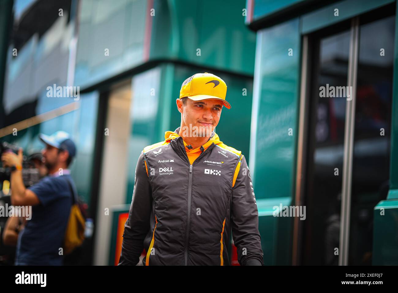 04 Lando Norris, (GRB) McLaren Mercedes during the Austrian GP