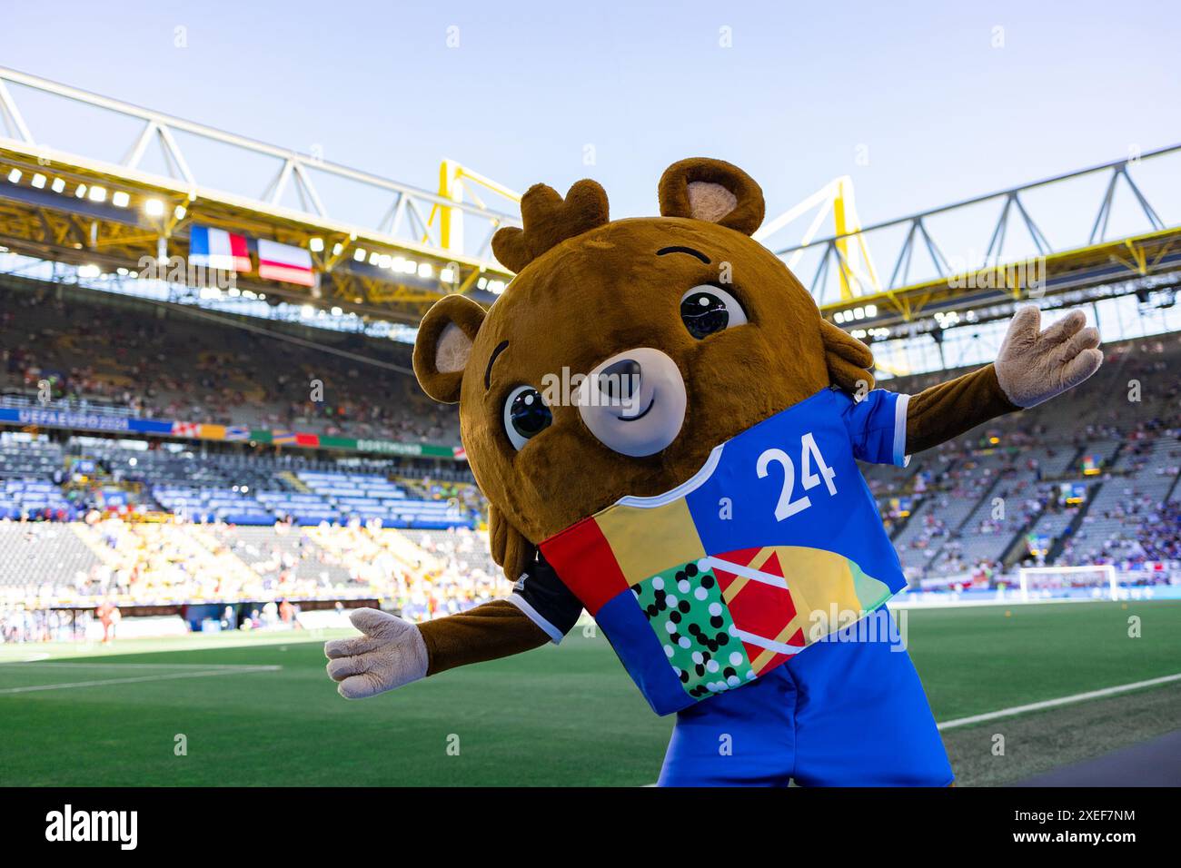 Albert (mascot Of UEFA EURO 2024) Seen During The UEFA EURO 2024 Group ...