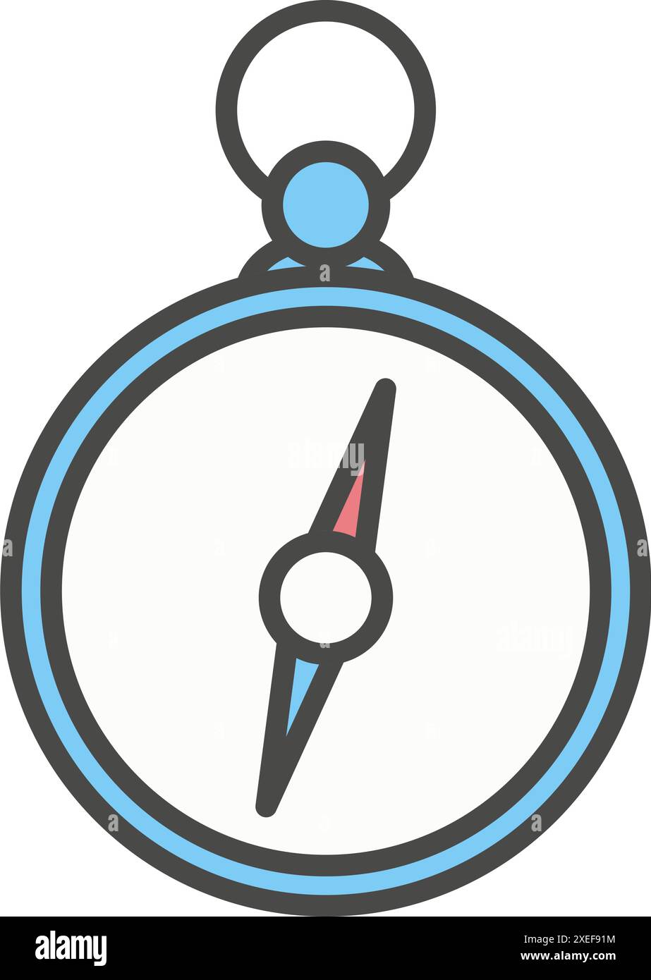 Compass vector icon isolated on white background Stock Vector Image ...