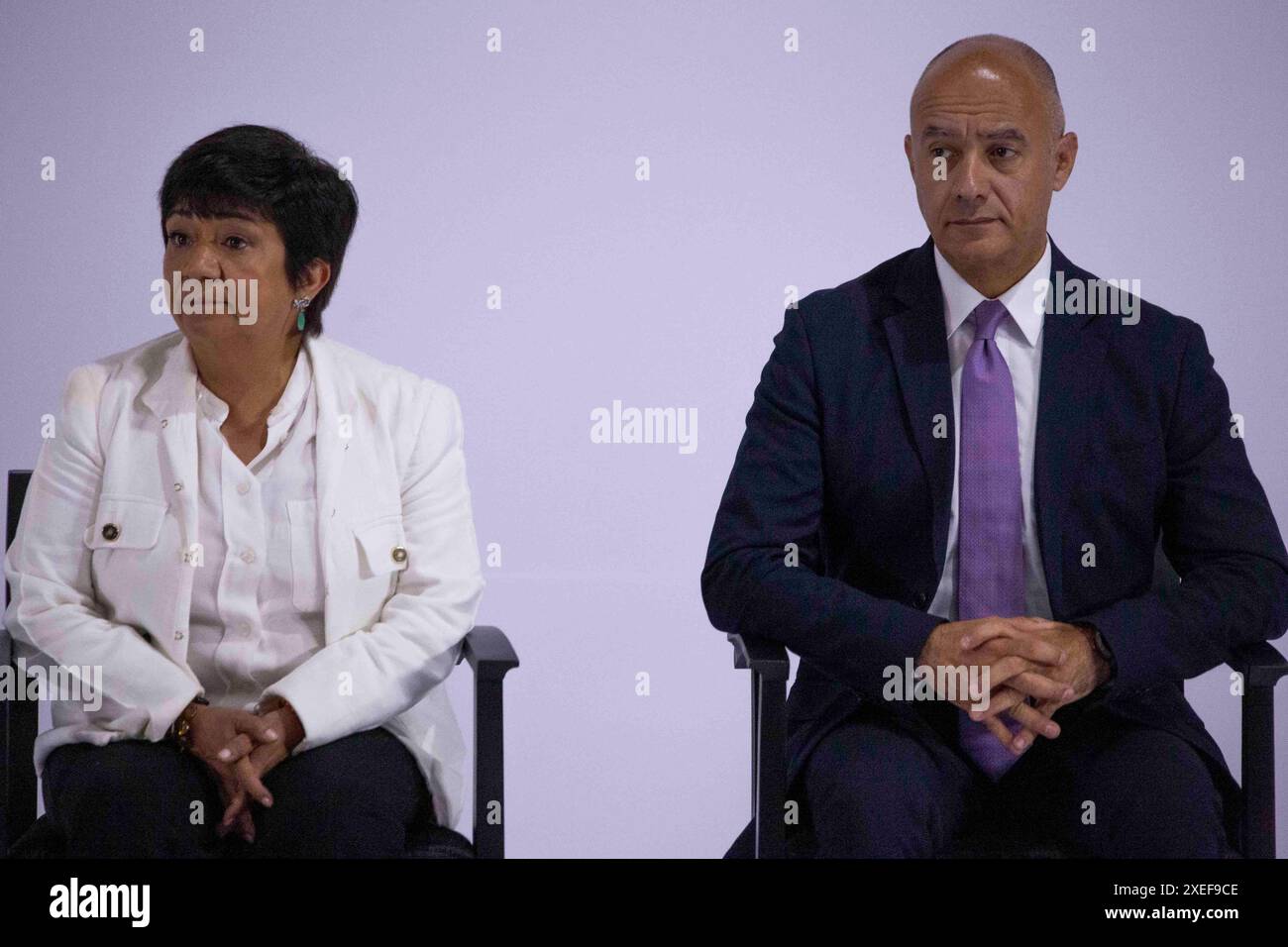 On the left EDNA VEGA RANGEL who was appointed as Secretary of Agrarian ...