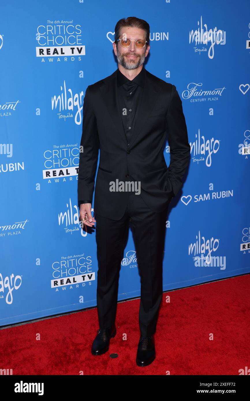 Brian Mendoza attends the 2024 Critics Choice Real TV Awards at ...
