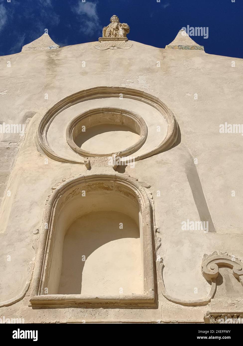 Church of San Giovanni standing atop the Catacomba di San Giovanni ...