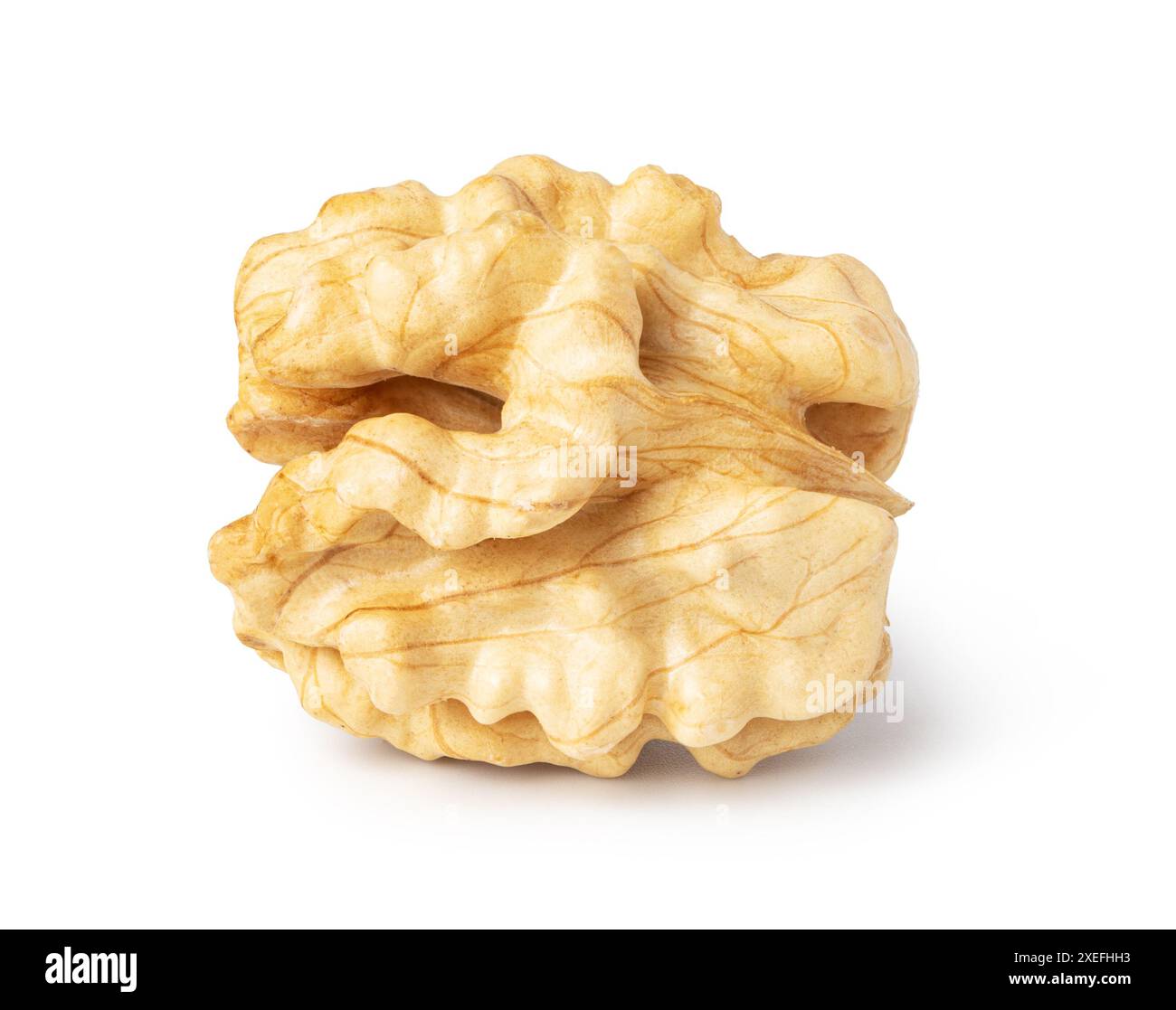 Walnut on white background Stock Photo