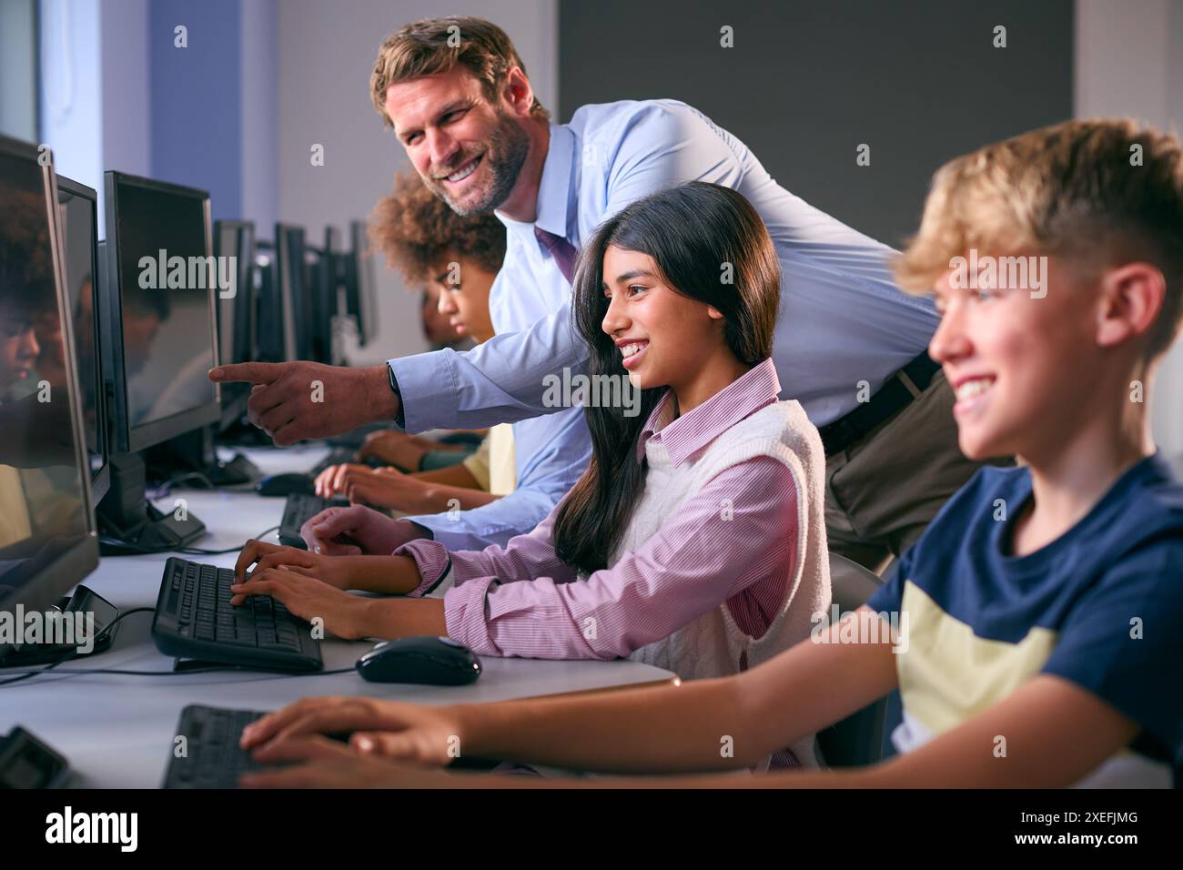 South african computer classroom hi-res stock photography and images ...