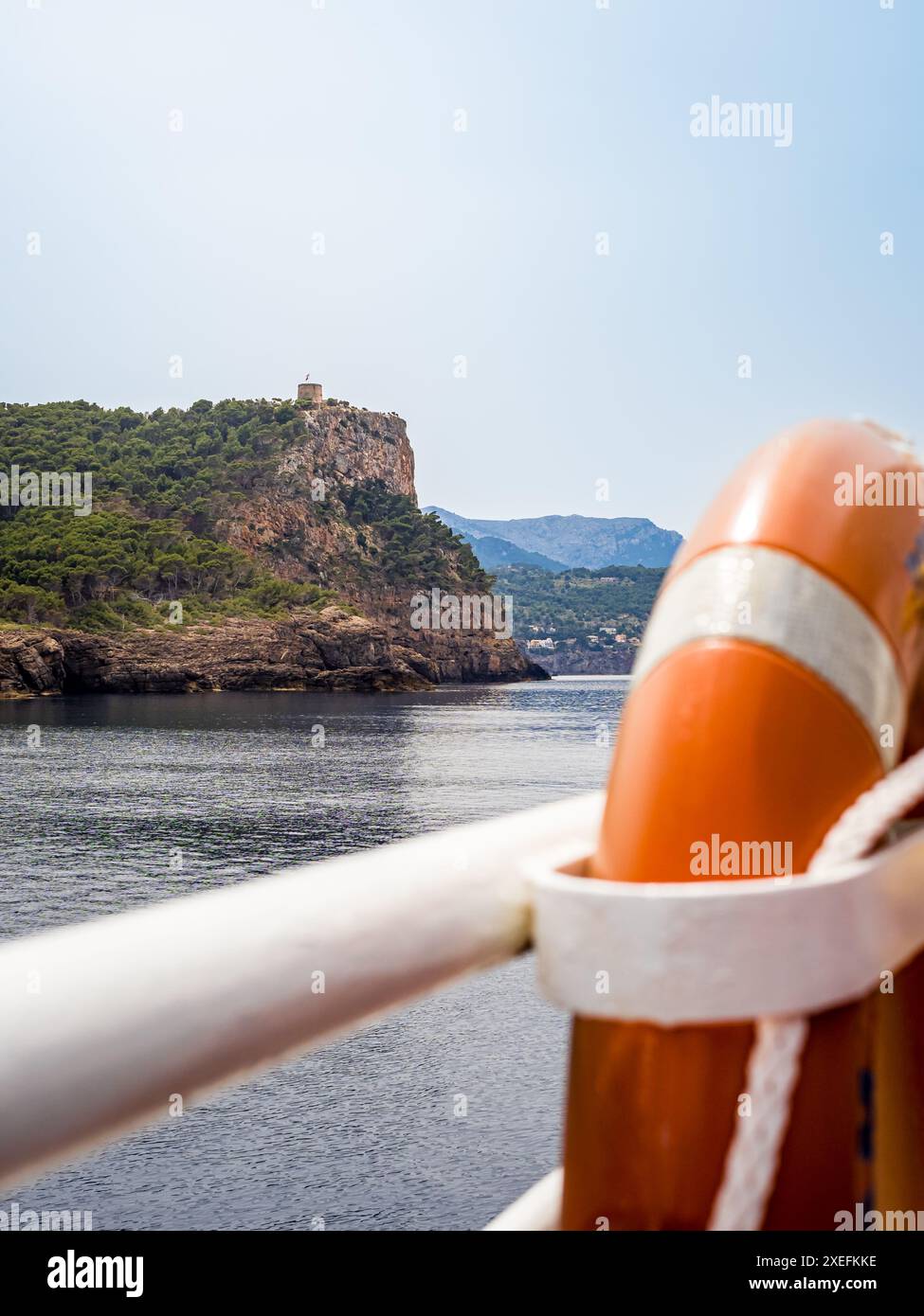 Ship secured to buoy on the sea hi-res stock photography and images - Alamy