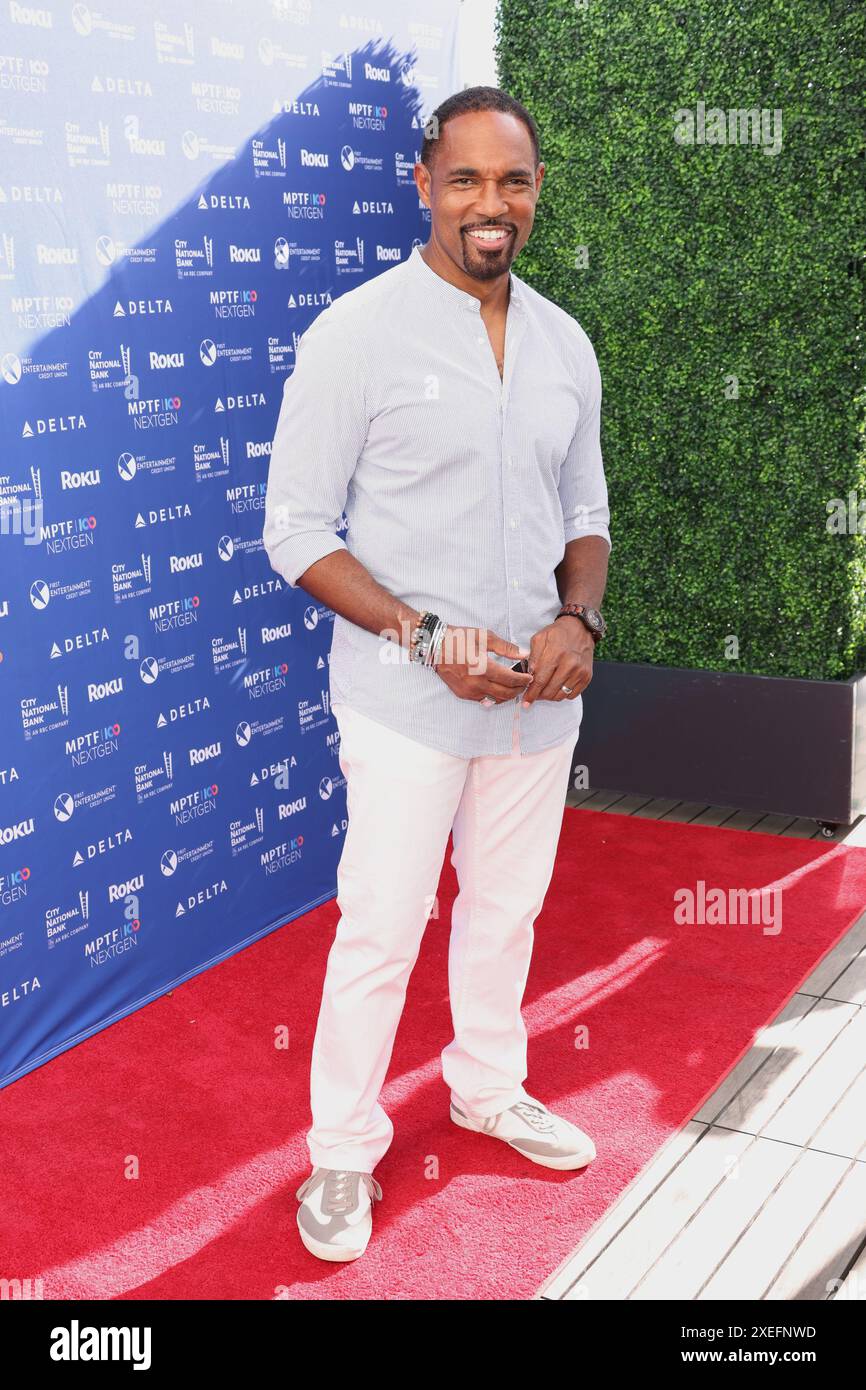 Jason George attends the MPTF NexGen Annual Summer Party at NeueHouse ...