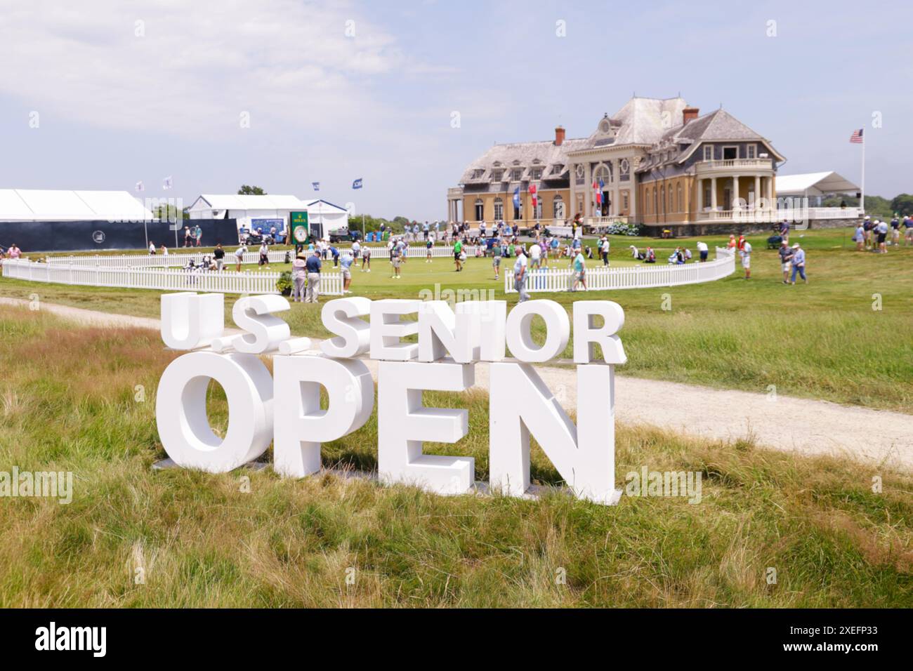Newport, RI. June 26, 2024. Newport Country Club hosts the 2024 US