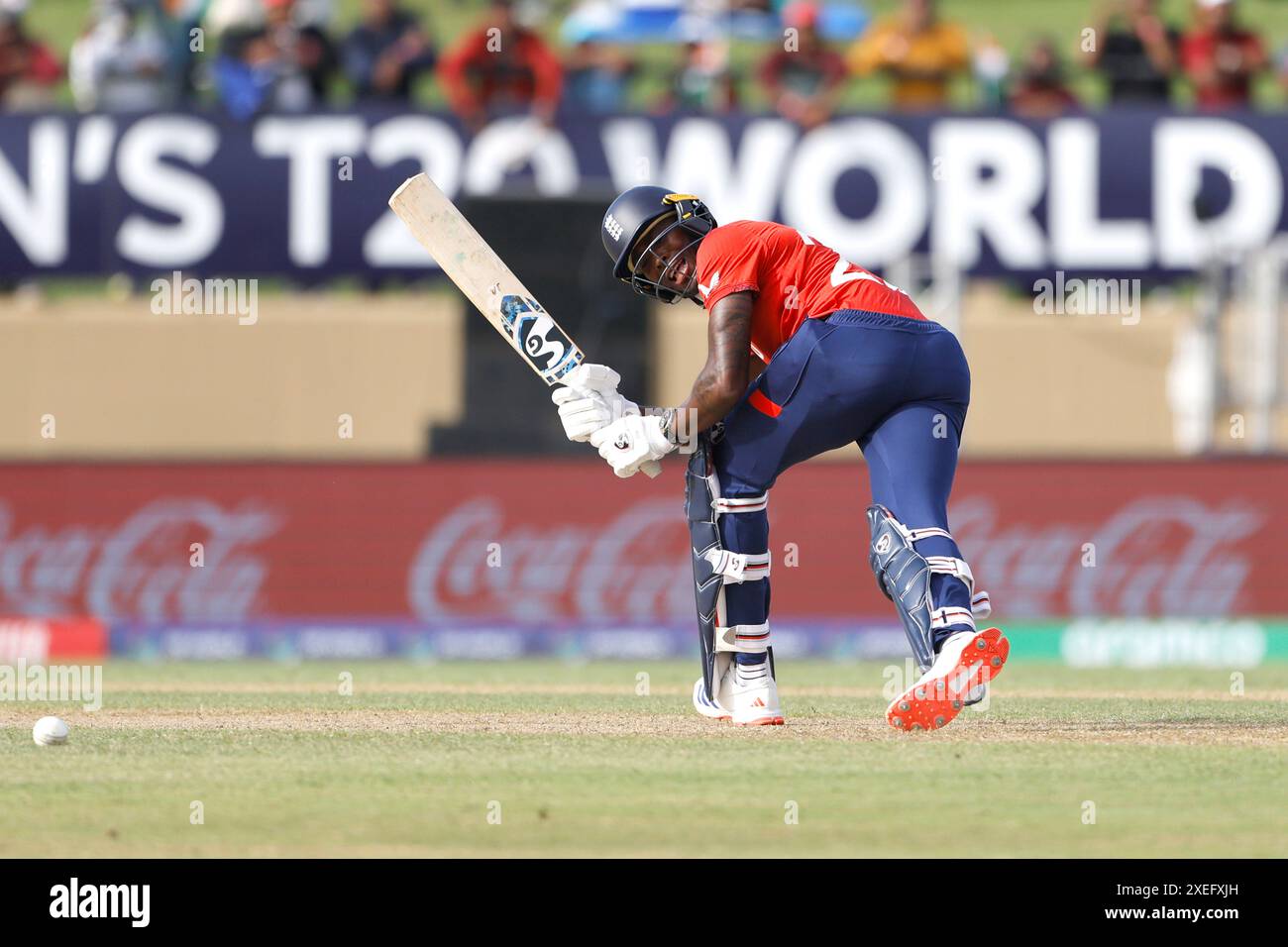 England's Jofra Archer during the 2024 ICC Men's T20 World Cup semi ...