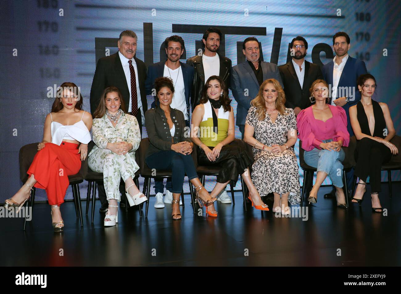 Manuel Riguezza Press conference for the new Televisa Univision soap opera “Fugitivas ...