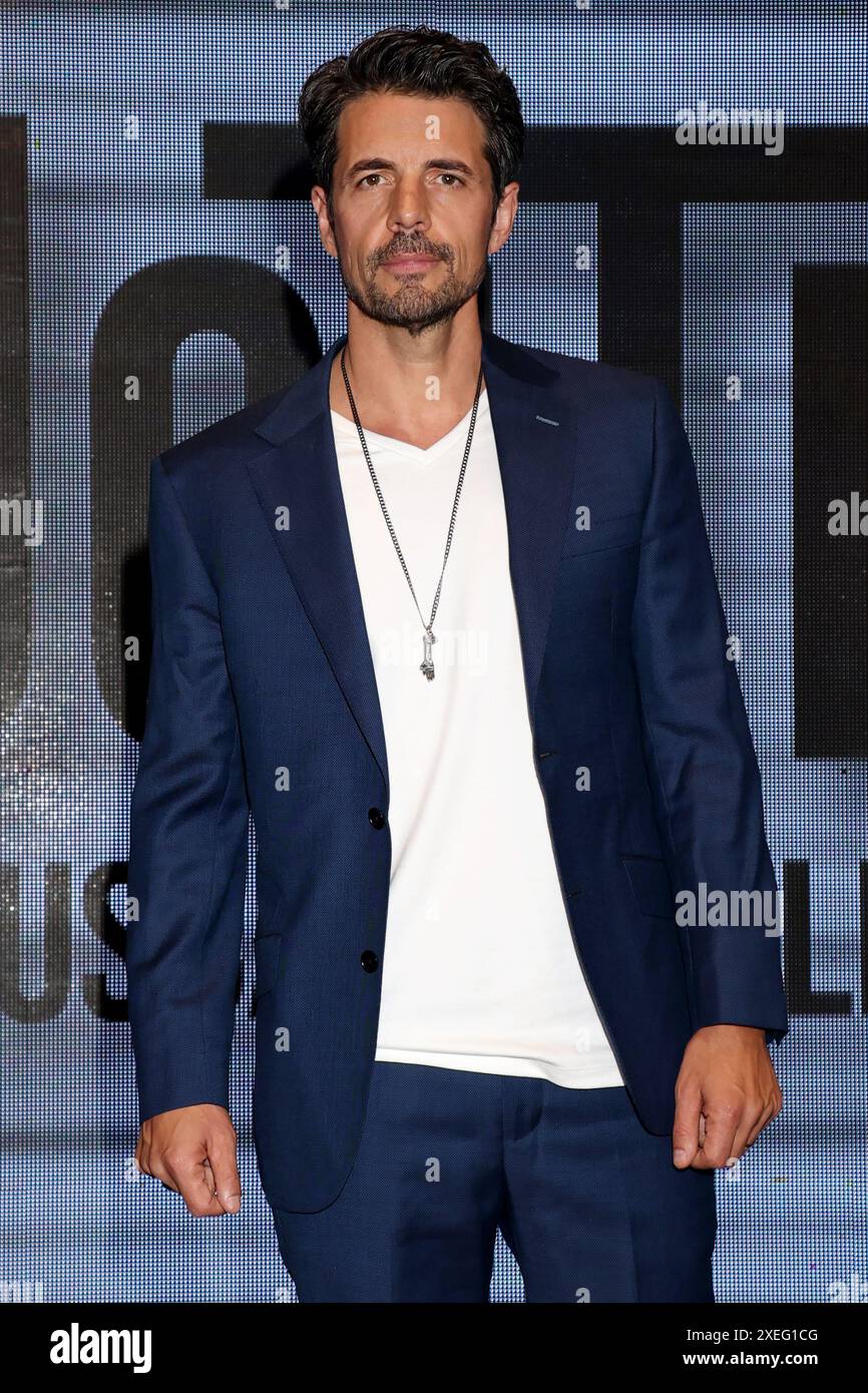 Manuel Riguezza Press conference for the new Televisa Univision soap opera “Fugitivas ...