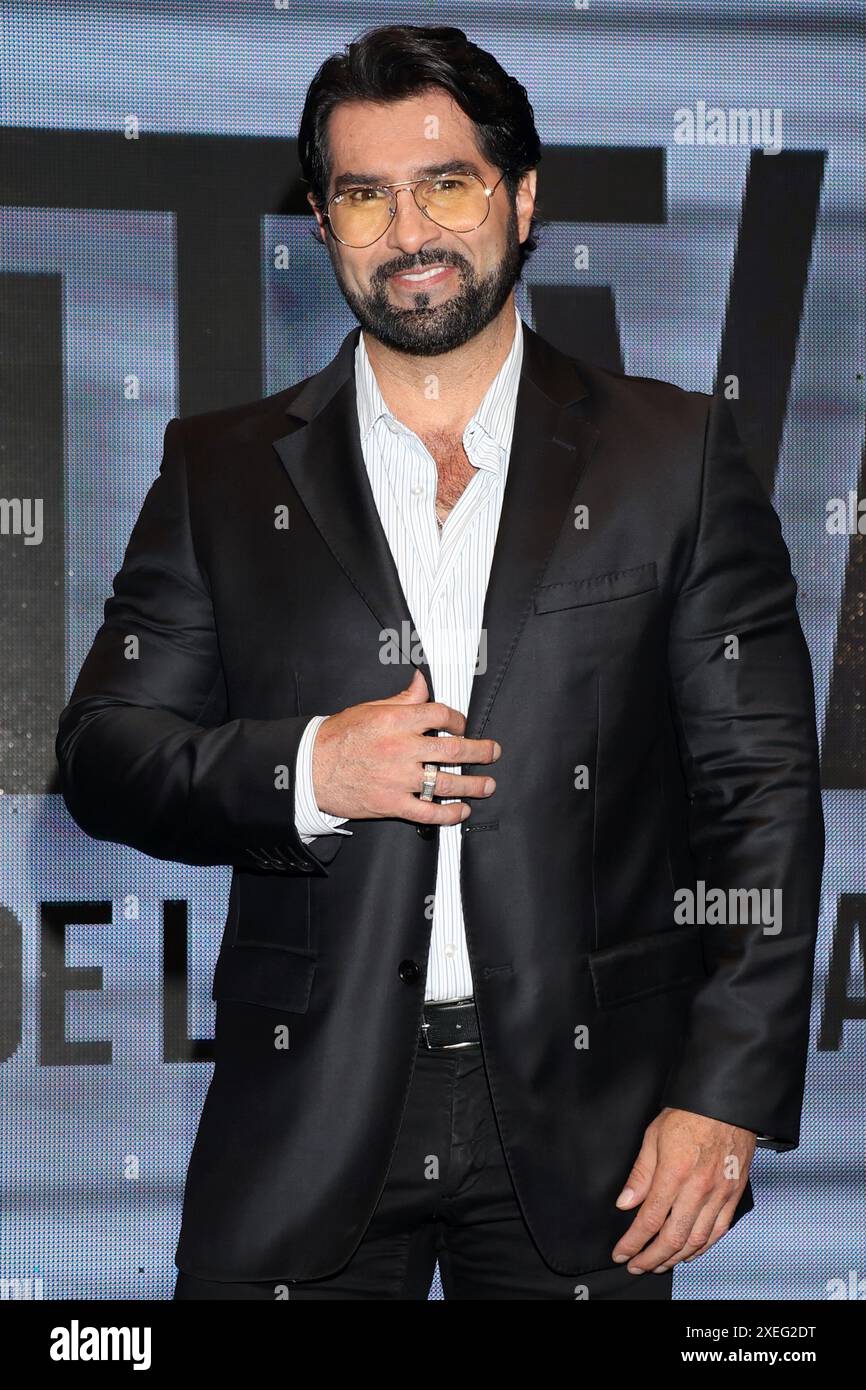 Manuel Riguezza Press conference for the new Televisa Univision soap opera “Fugitivas ...