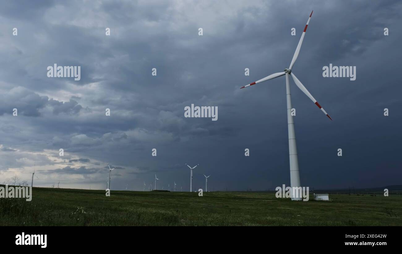 Windmill with wind turbine hi-res stock photography and images - Alamy