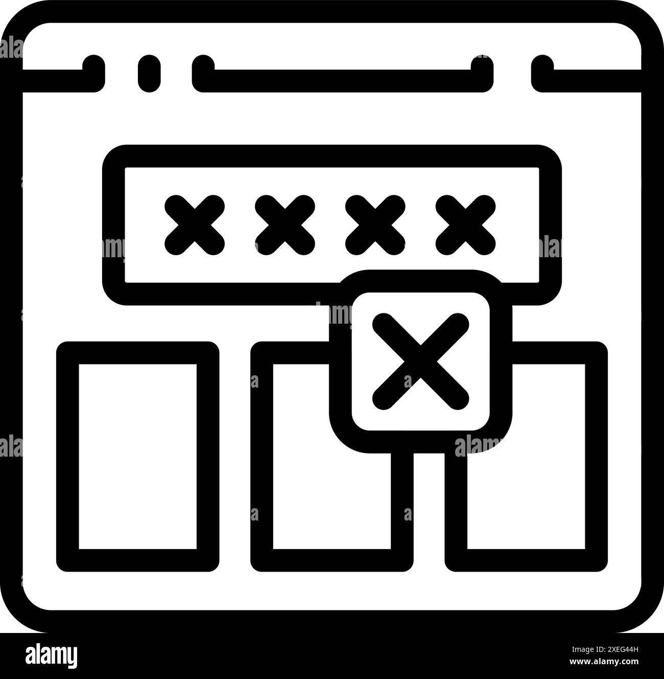 Error log Stock Vector Images - Alamy