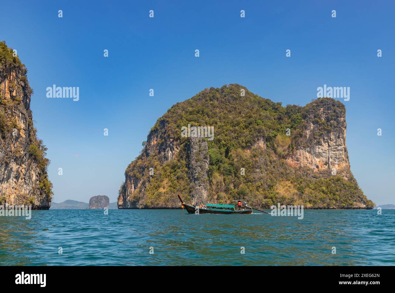 A picture of the Hong Islands, Thailand. Stock Photo