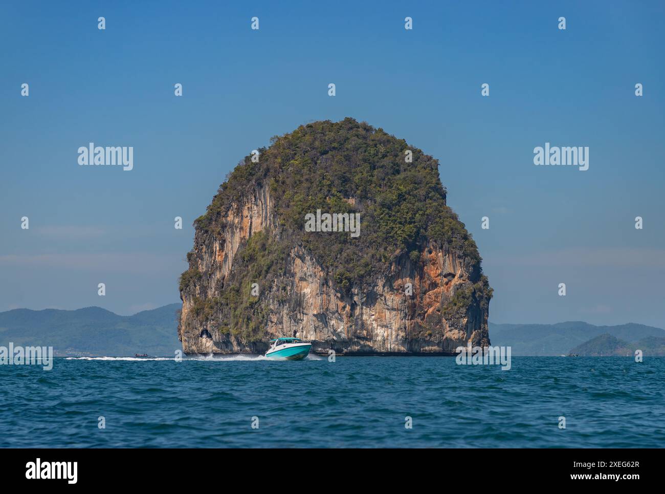 A picture of one of the Hong Islands, Thailand. Stock Photo