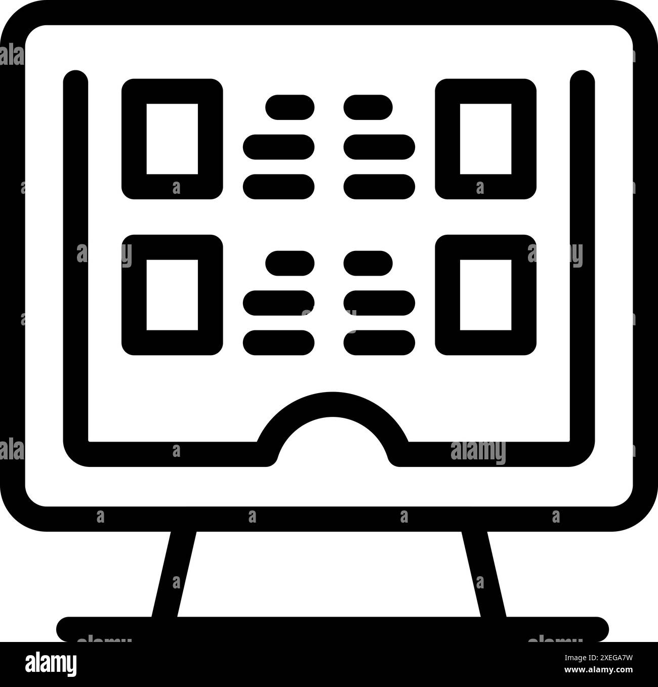 Computer interface showing scheduling app interface for organizing ...