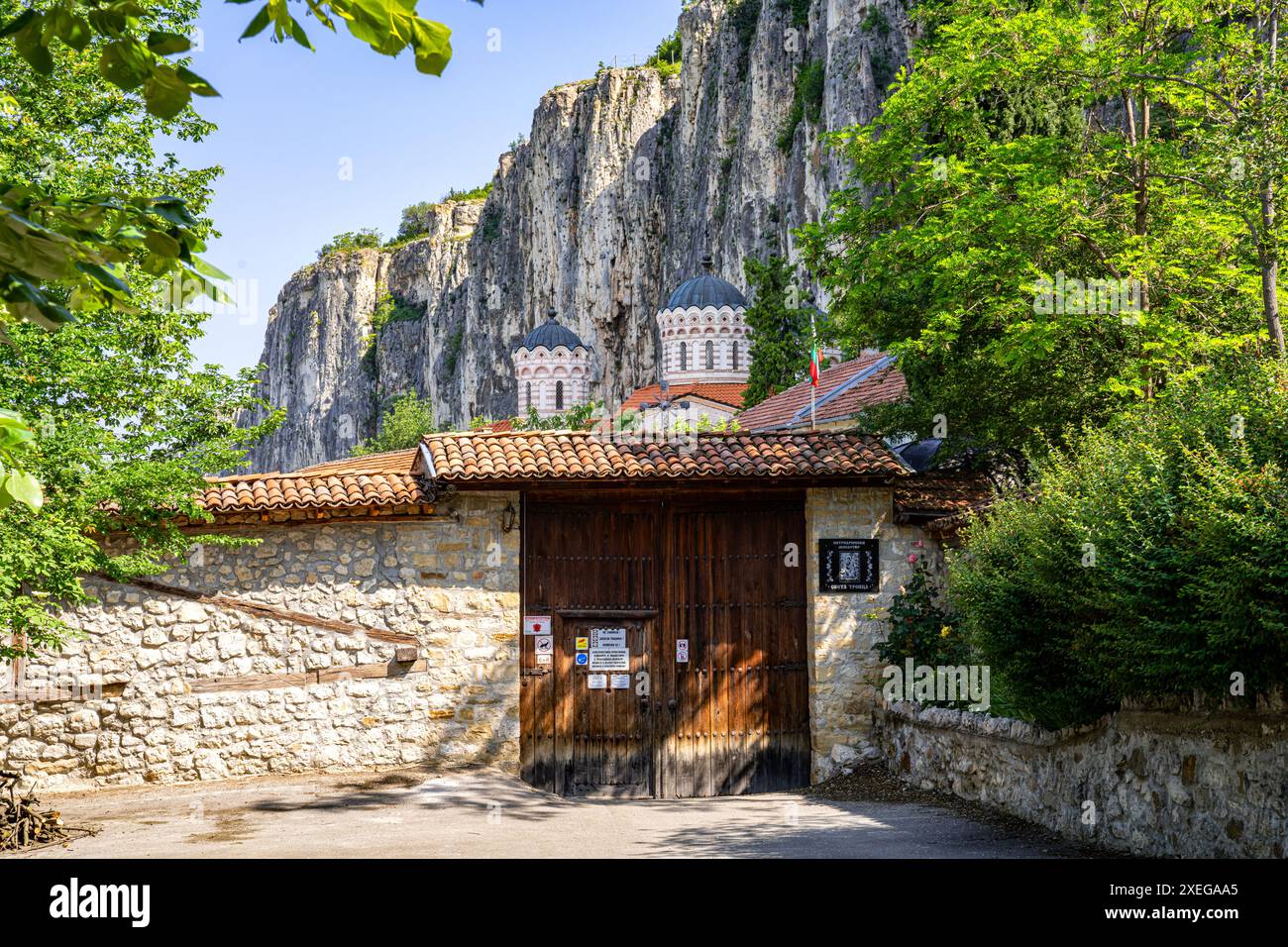 The impressive one Patriarsheski Monastery near town of Gorna ...