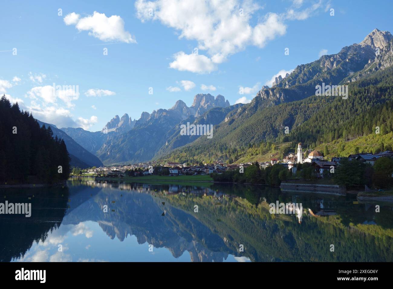 Lago di Santa Caterina in Italy Stock Photo