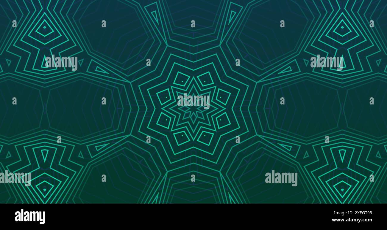 Image of abstract patterns against blue background Stock Photo