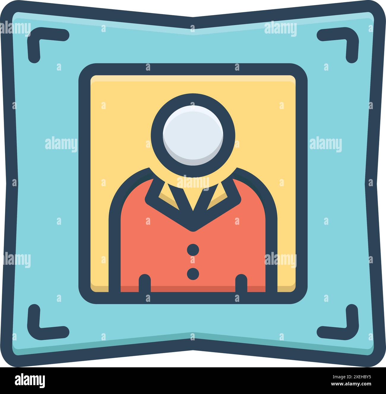 Portrait depiction Stock Vector Images - Alamy