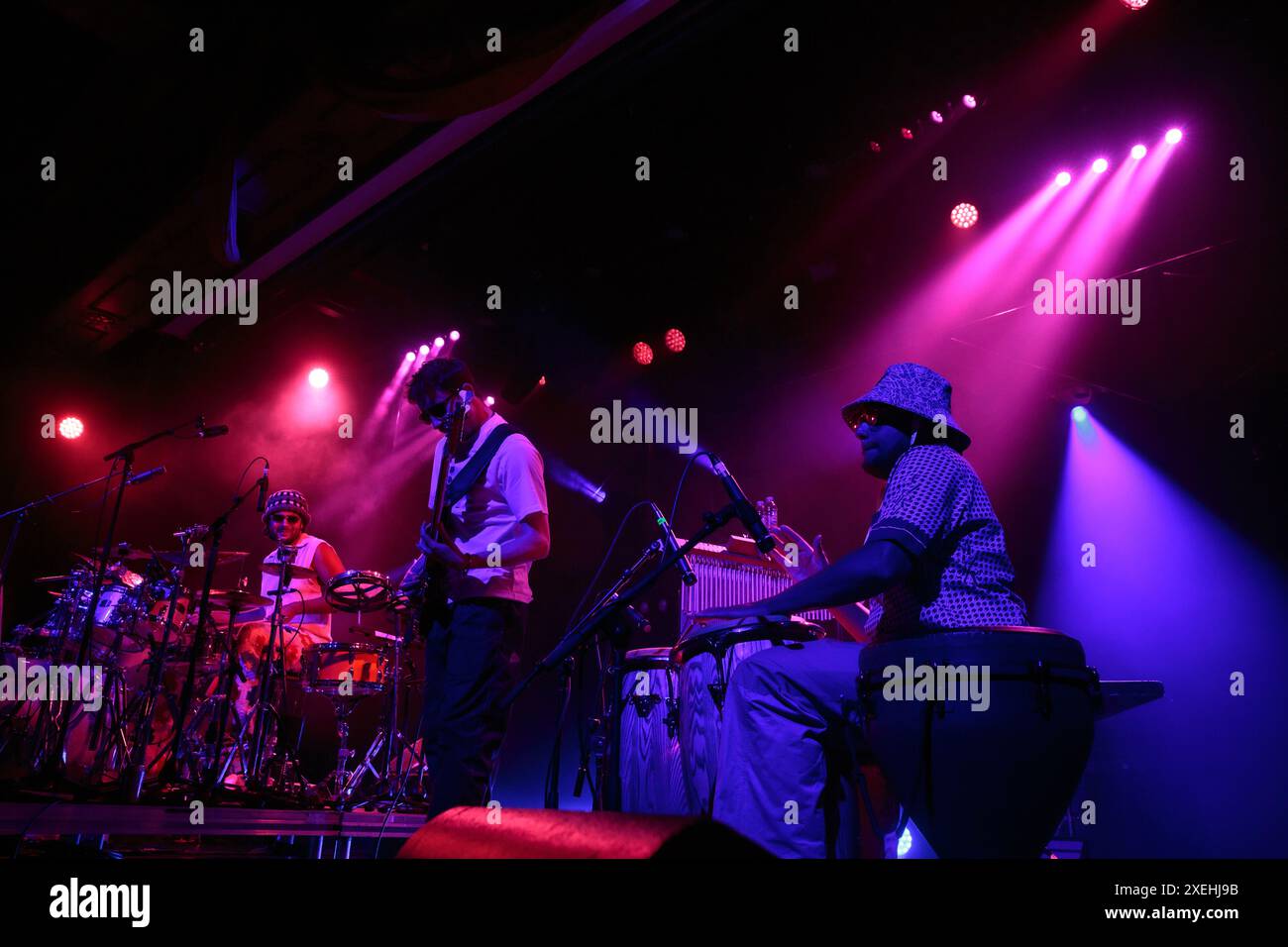 Toronto, Canada. 27th June, 2024. Yussef Dayes performs live in Toronto Credit: Bobby Singh/Alamy Live News Stock Photo