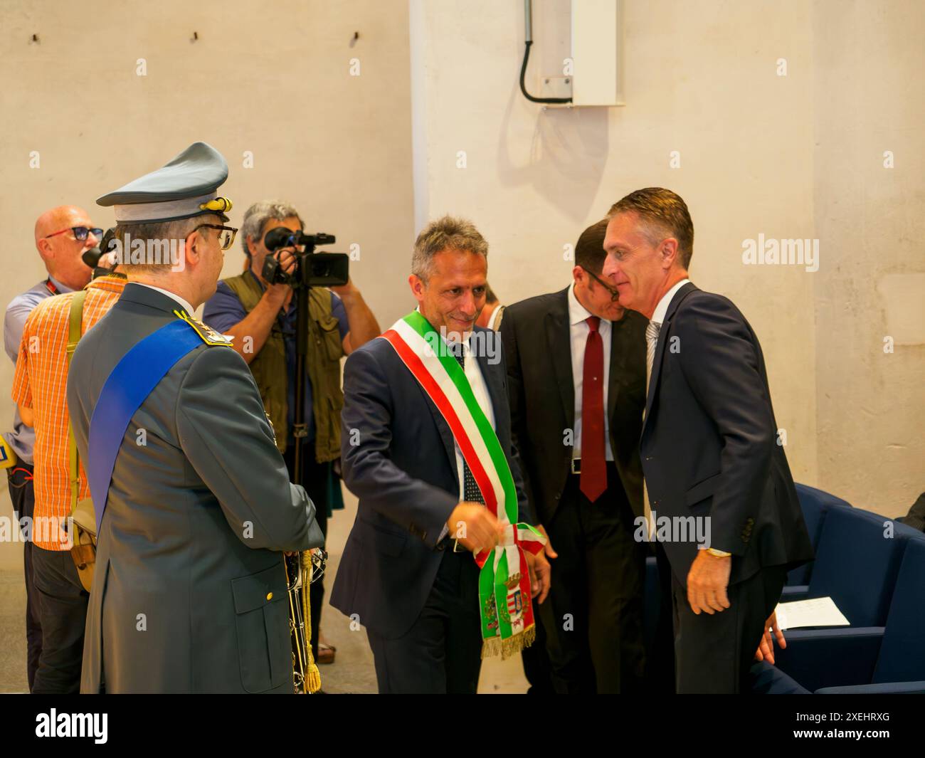 Cremona, Italy - June 26th 2024 Guardia di Finanza 250th Anniversary ...