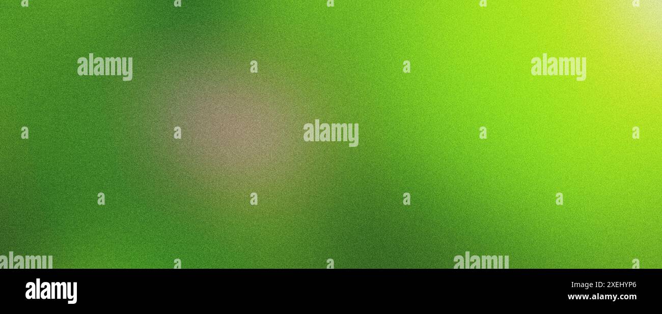 Abstract grainy background with a smooth green gradient transition ...