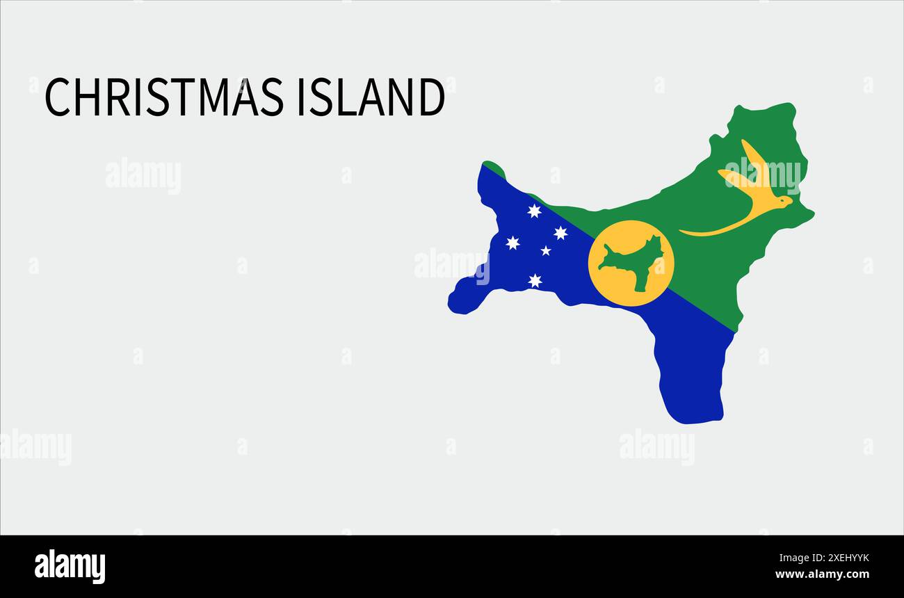 Christmas Island Flag Map Official Color With Proportion Fully Christmas Island Flag Map Official Color With Proportion Fully