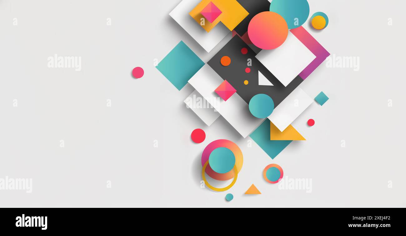 Abstract 3D Business Background Stock Photo - Alamy