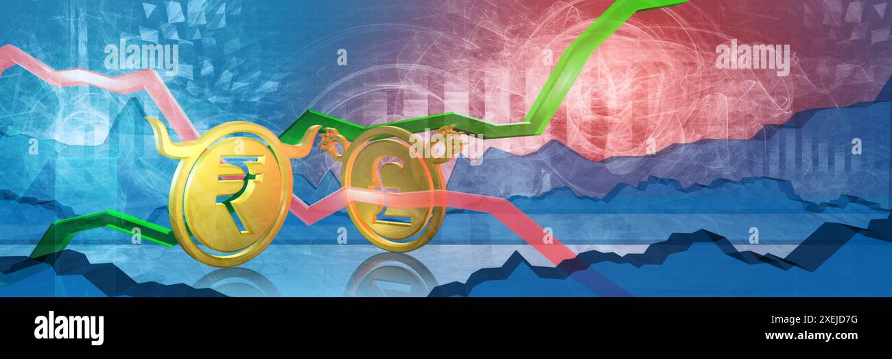 Indian rupee symbol 3d rendering hi-res stock photography and images ...