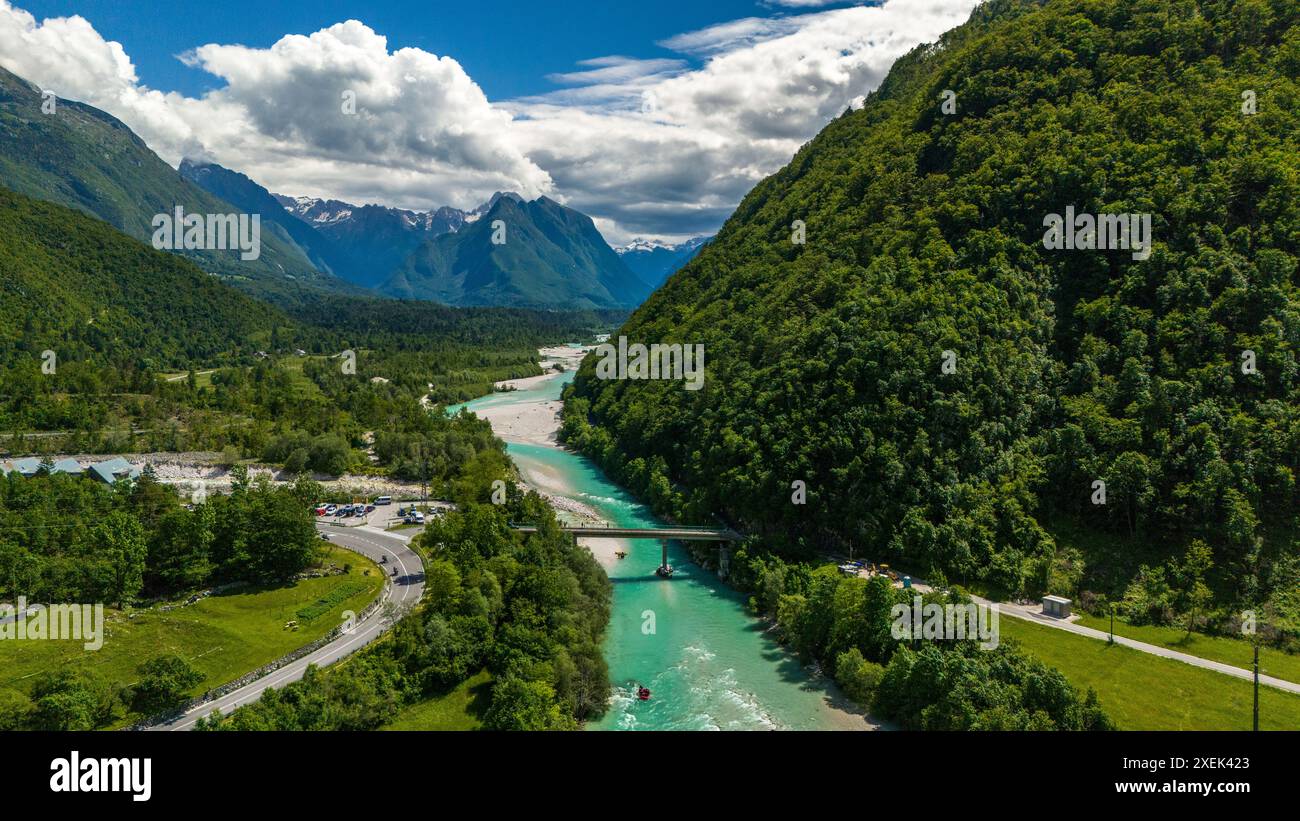 Aerial view scenic mountains hi-res stock photography and images - Alamy