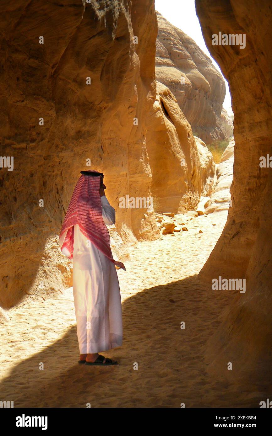 Bedouins. Arabian Desert. Saudi Arabia Stock Photo - Alamy