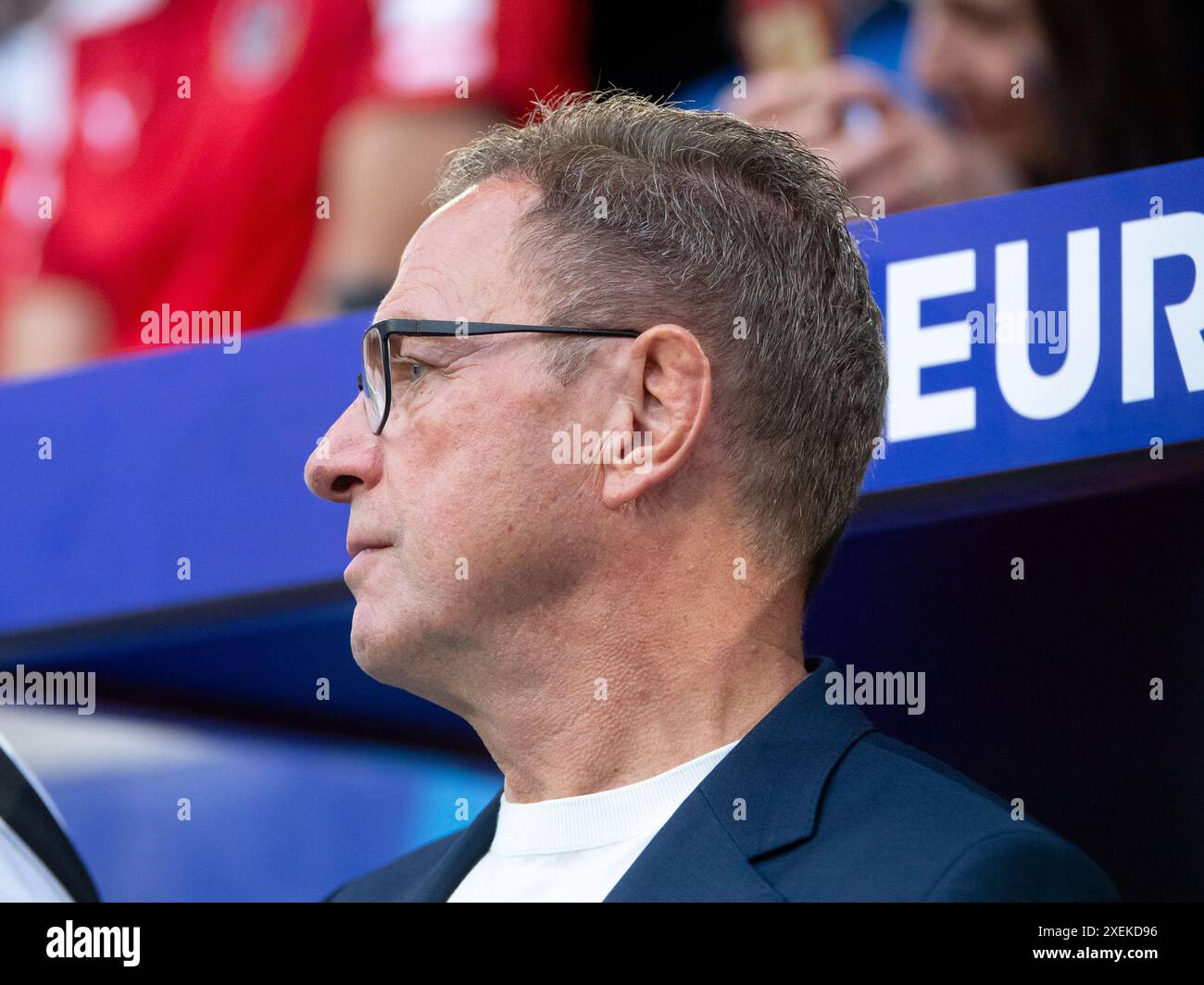 Ralf Rangnick (Oesterreich, Trainer), GER, Austria (AUT) vs France (FRA ...
